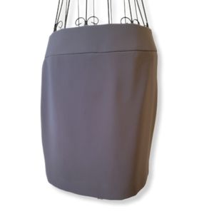 KASPER Thin Light lined Polyester Taupe Pencil Skirt size 4